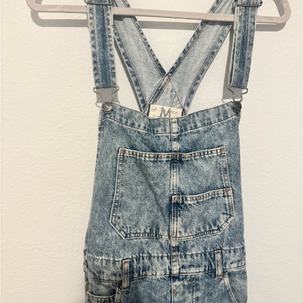 We The Free Blue Denim Overalls - Picture 2 of 4